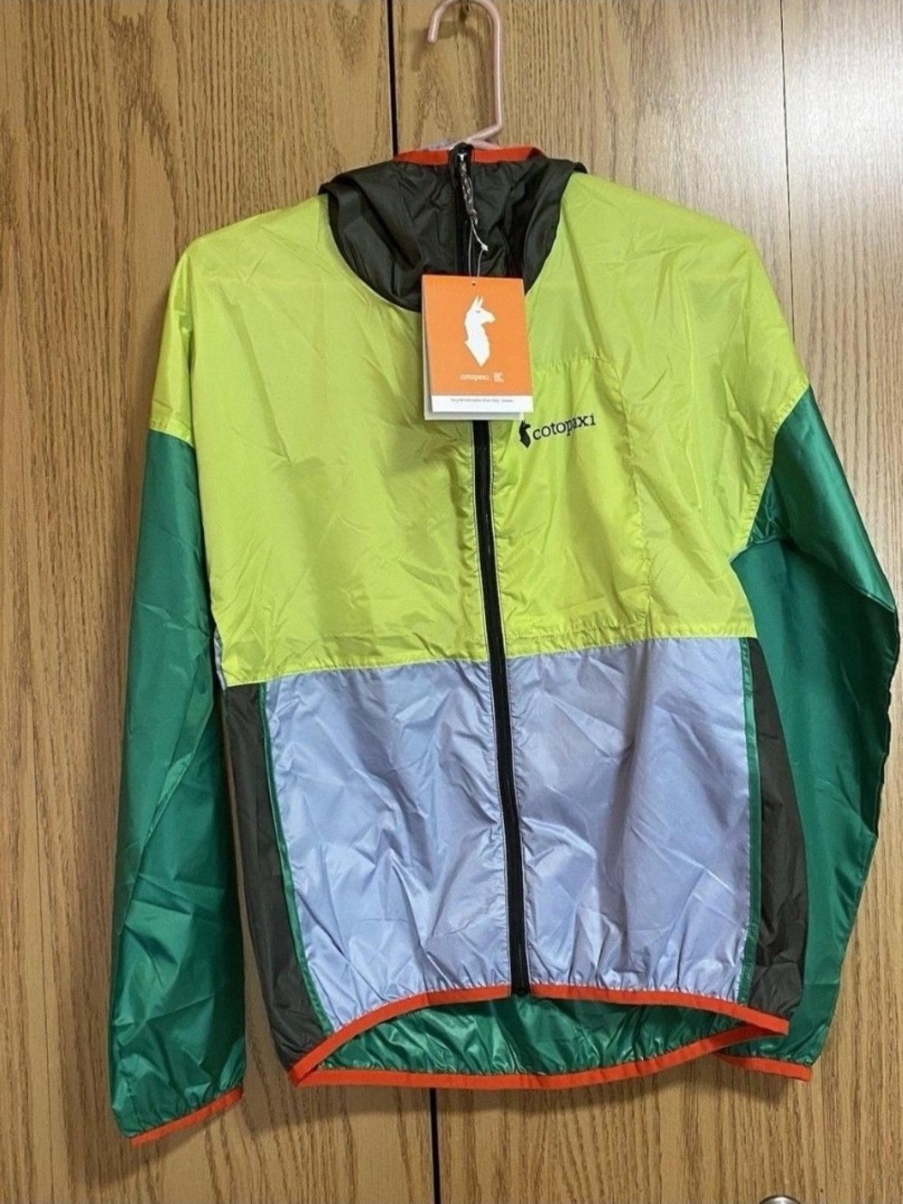 Cotopaxi Teca Limeade and Black Windbreaker Jacket